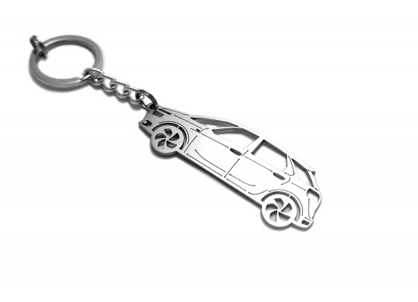 Keychain Citroen C4 Picasso II 2014+ - (type STEEL)